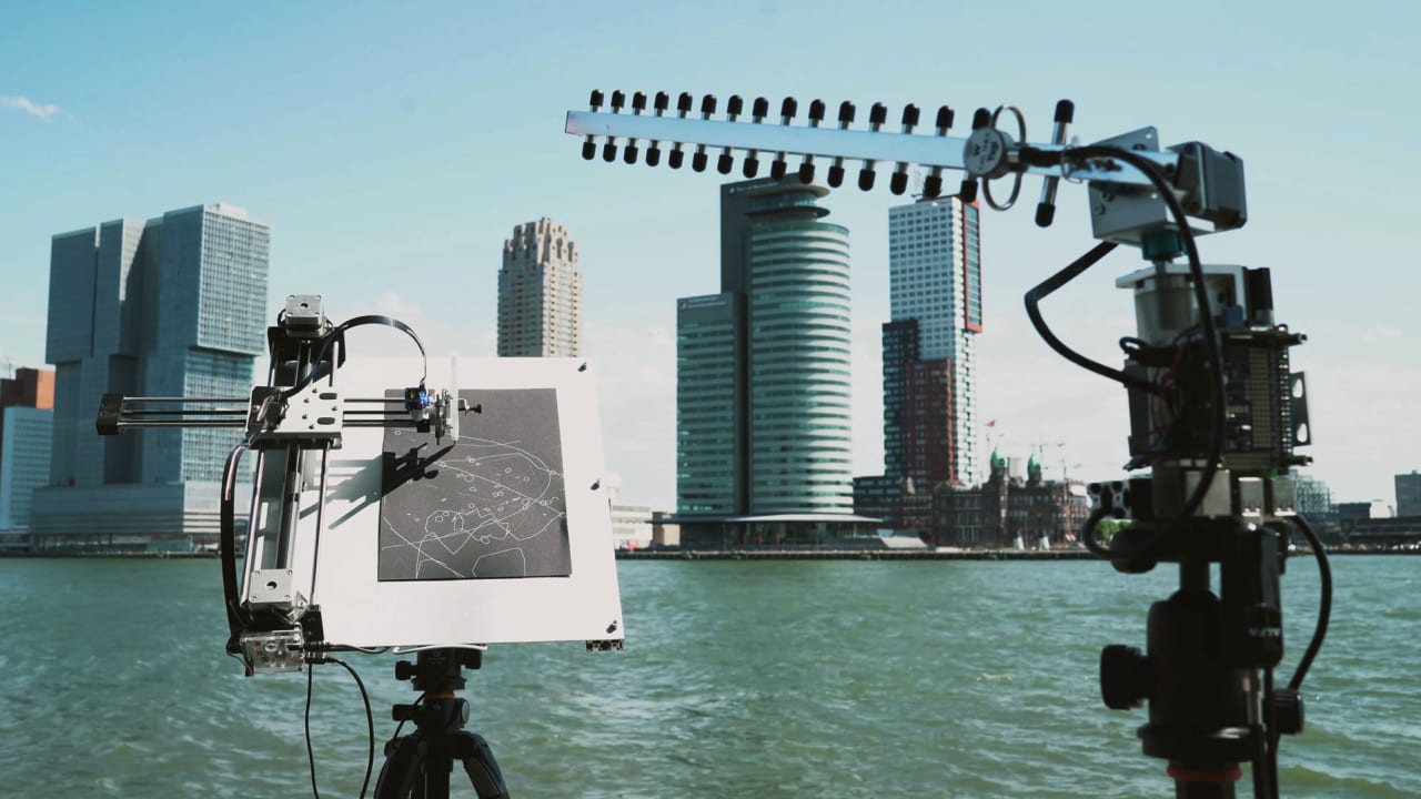 Beautiful drawings reveal millions of Wi-Fi signals all around us