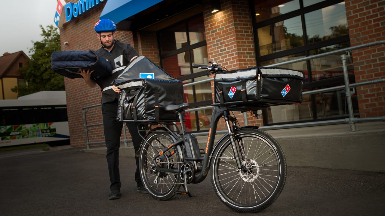 Domino's partners with Rad Power Bikes for ebike delivery