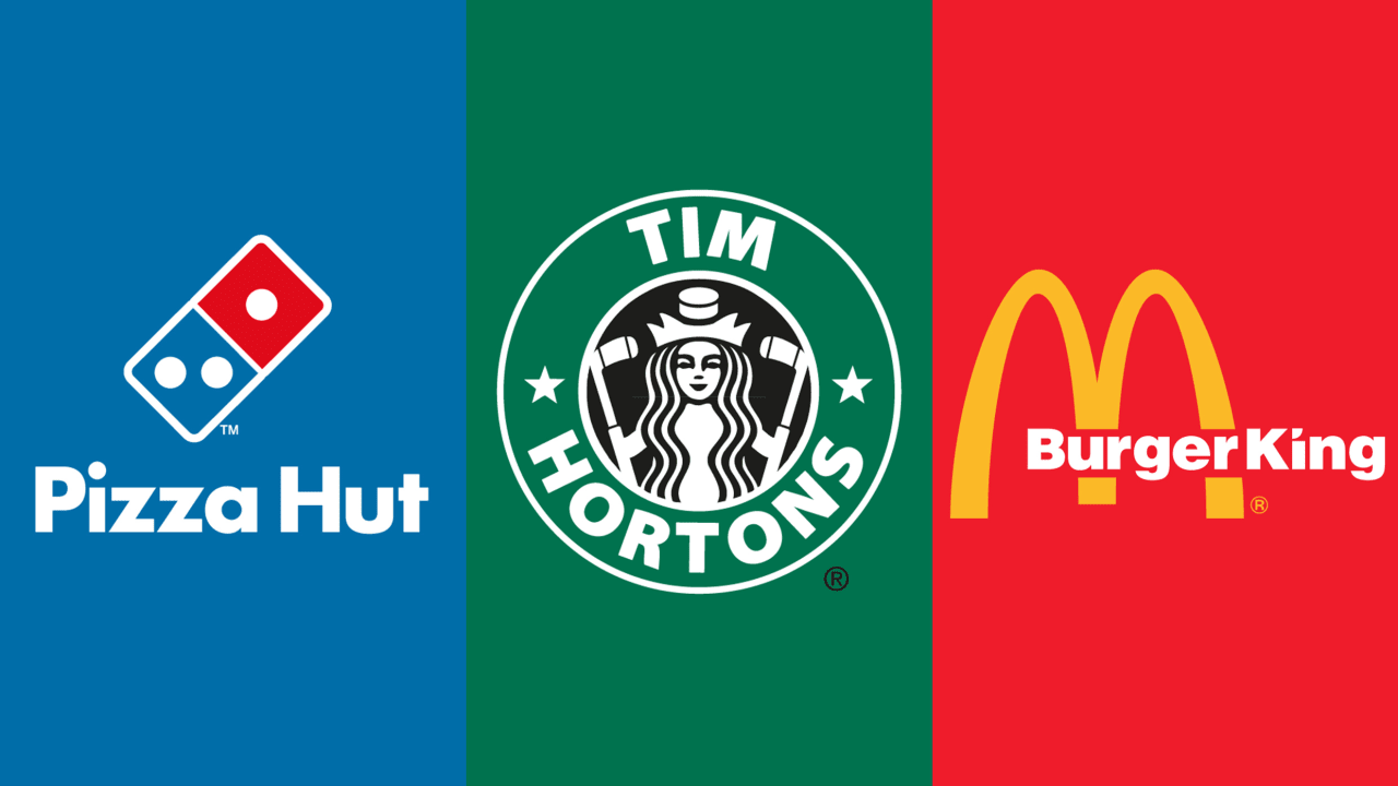 Famous Logos Mashed Up With Their Biggest Competitors