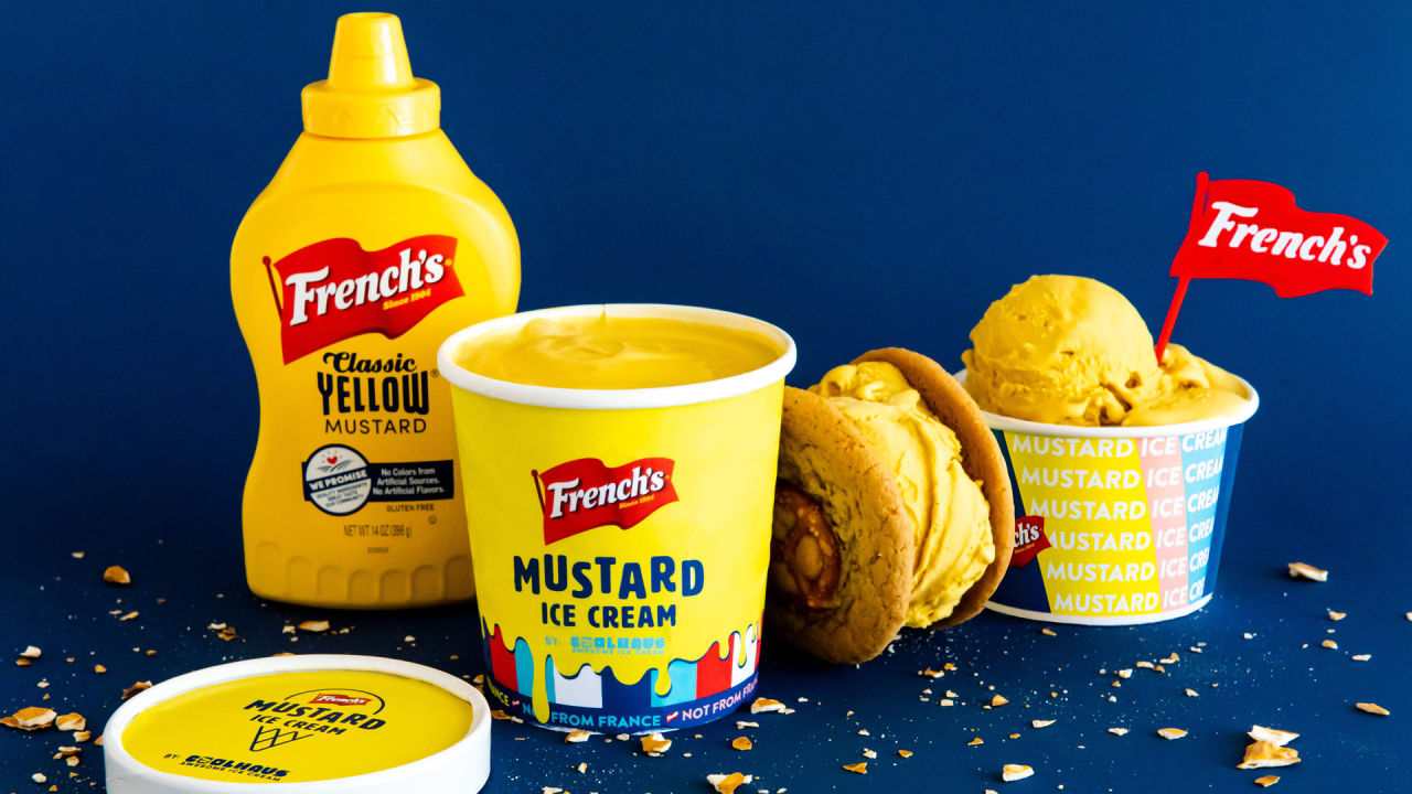 French's mustard ice cream meets its match in Oscar Mayer