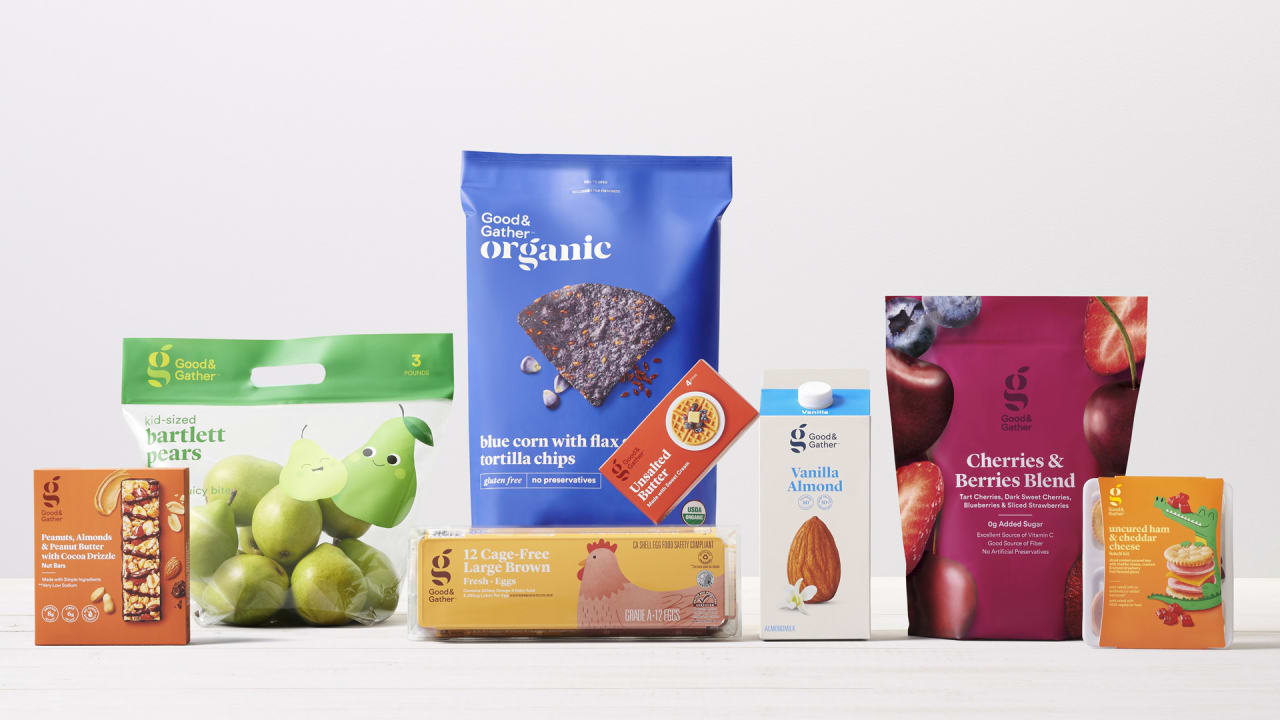 Target’s new grocery brand Good & Gather has 2,000 items