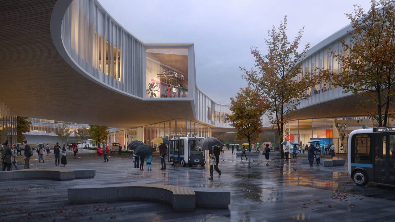 Exclusive Ford S New Dearborn Hq Eliminates Most Parking Lots