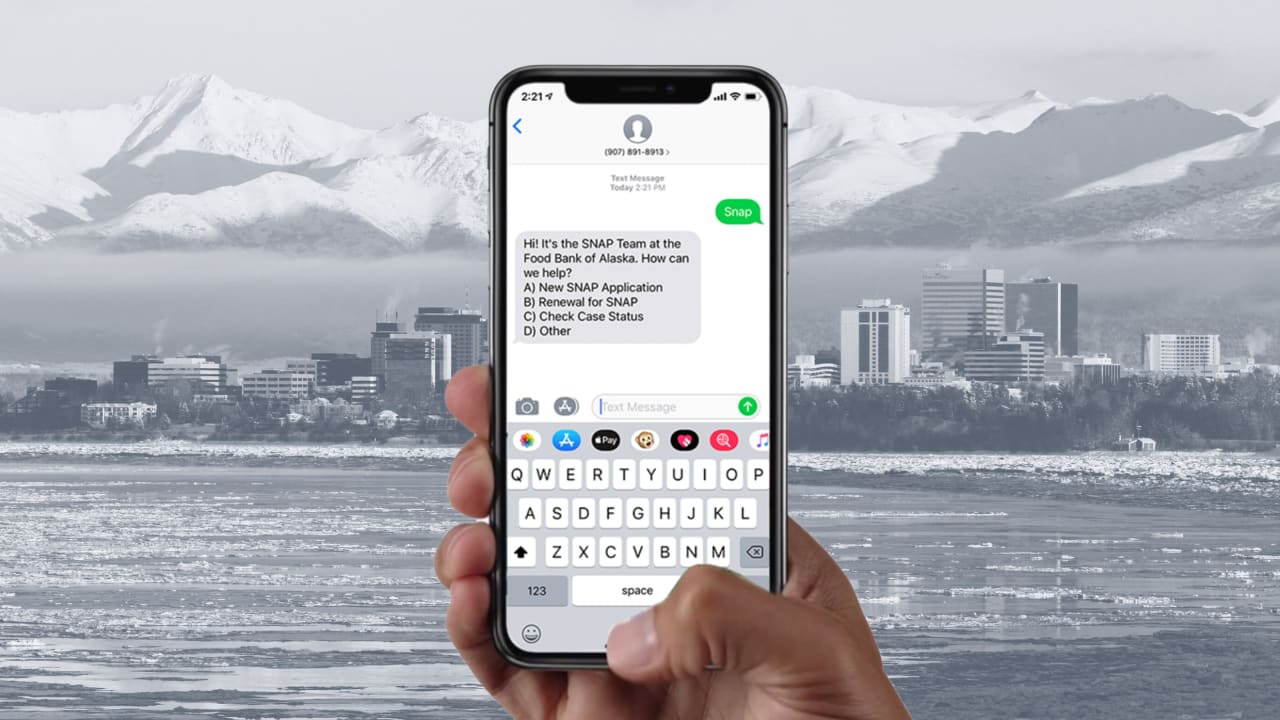 In Anchorage Residents Can Now Text For Federal Food Aid