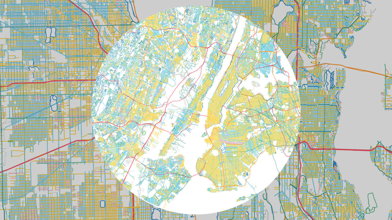 These Colorful Maps Reveal The Hidden Logic Of Cities