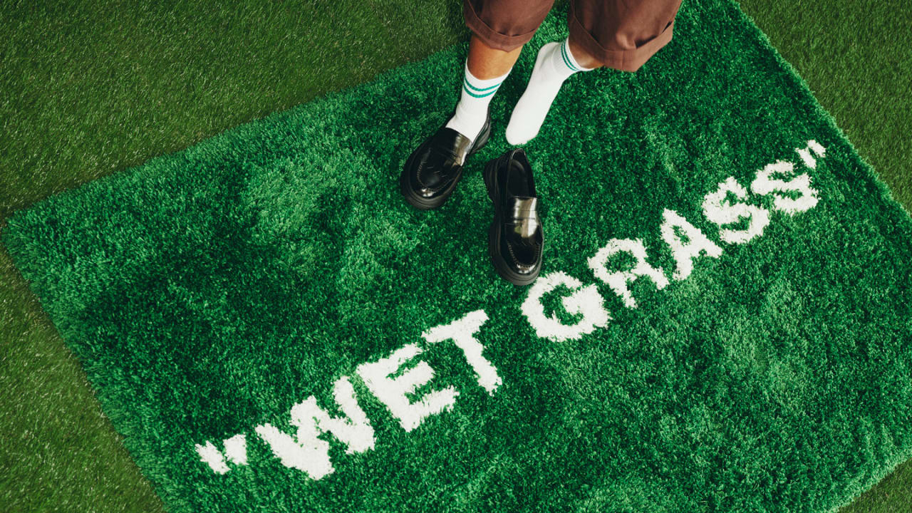 Virgil Abloh Ikea Wet Grass Rug - household items - by owner