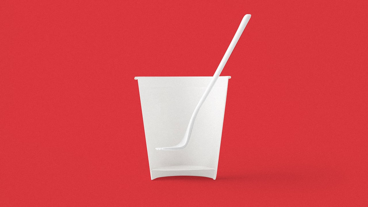 Legendary Japanese design firm Nendo made a utensil just to eat Cup No