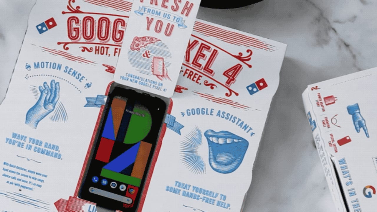 Google and Domino's add pizza to Cyber Monday Pixel deliveries