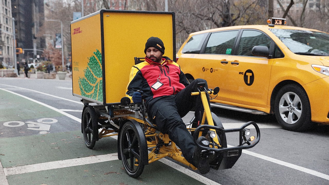 dhl bike shipping