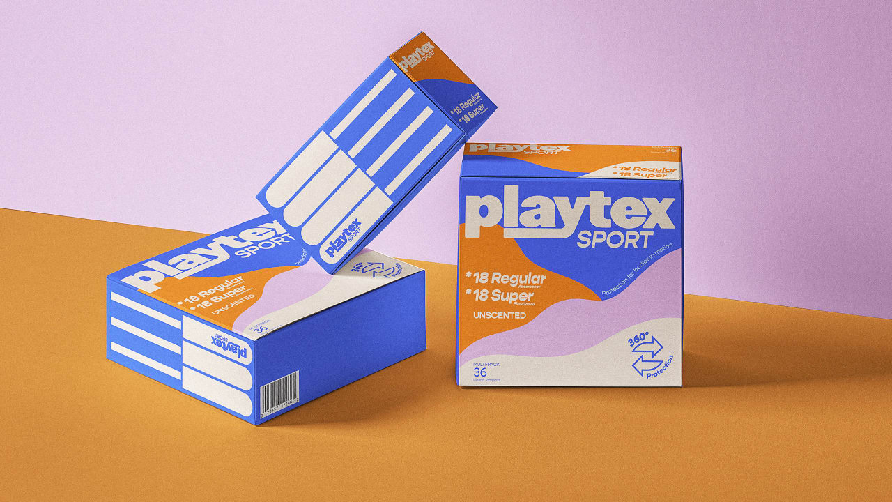 Kelly Lauren redesigns Playtex Sport and it's a lot less cliché