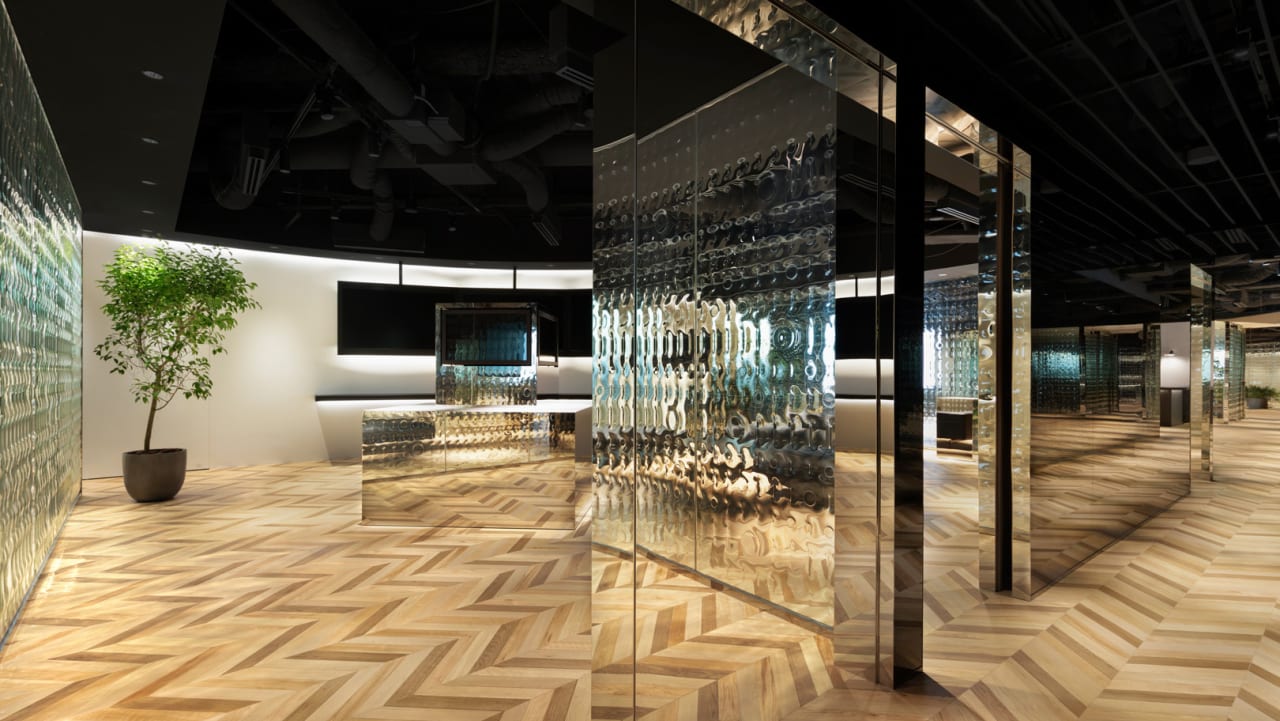 McKinsey's Tokyo office by Nendo is a perfect metaphor