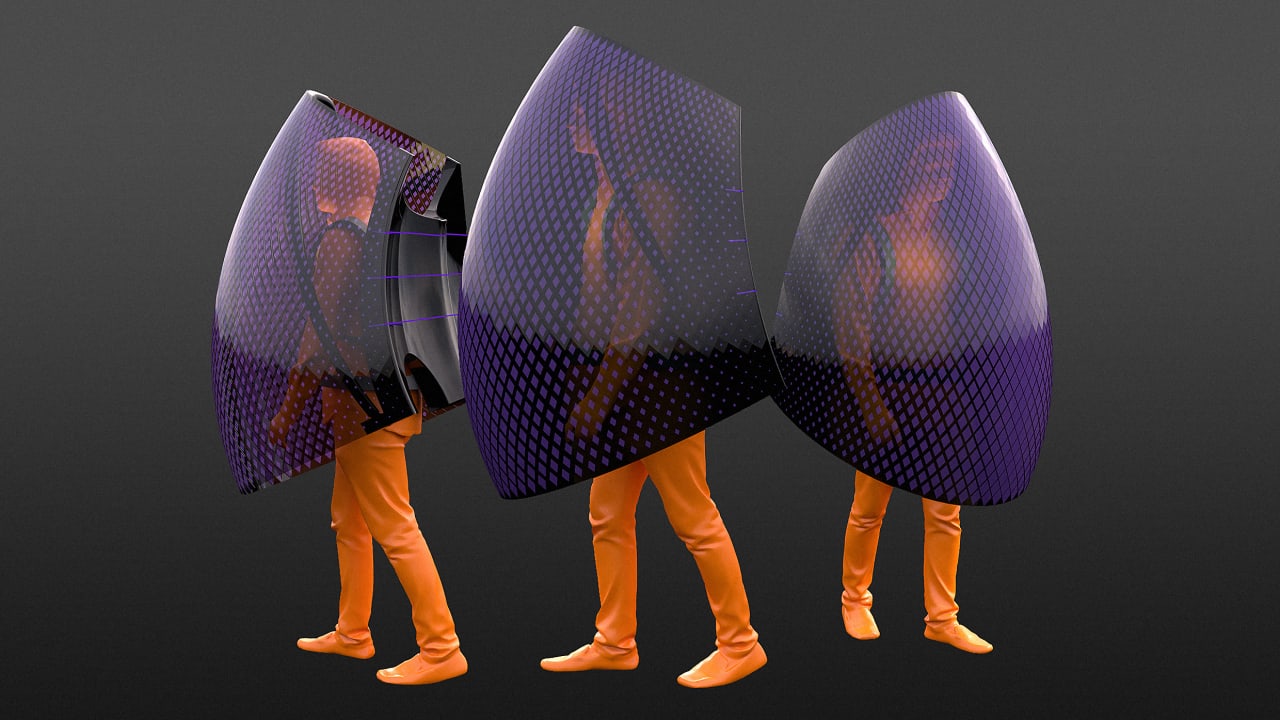 This coronavirus suit protects you inside a literal bubble