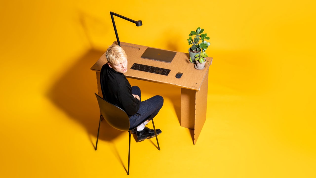 This 85 Cardboard Desk Is Perfect For Working From Home