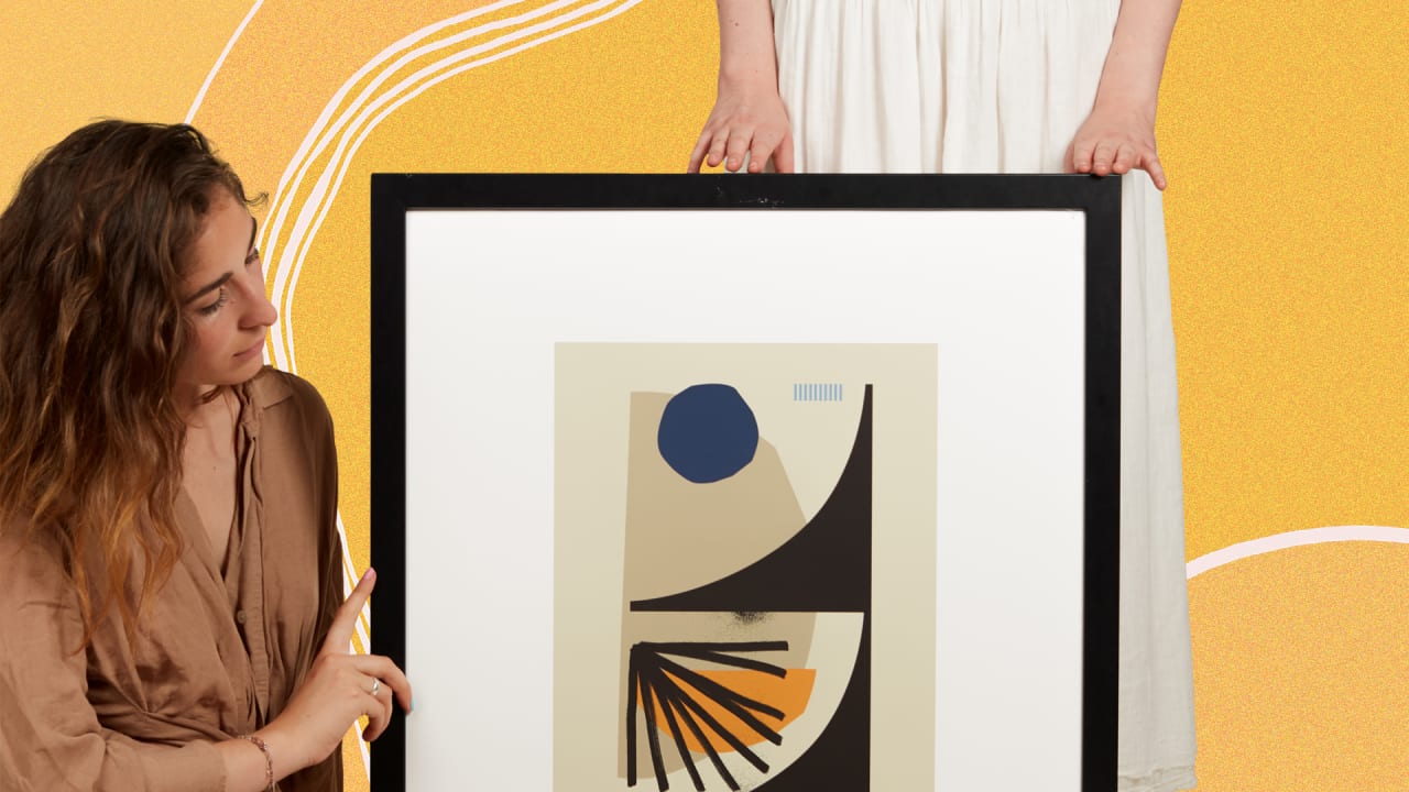 This company sells authentic, collectible wall art, starting at 150