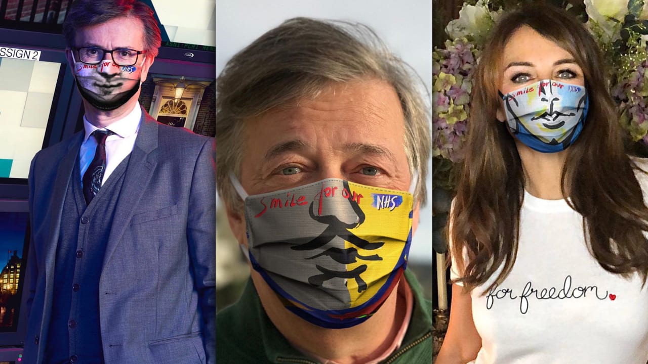 Ron Arad Made Face Masks Depicting Famous Artists For The Nhs