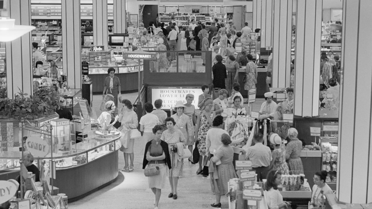 THEN AND NOW: How Department Stores Evolved in Photos