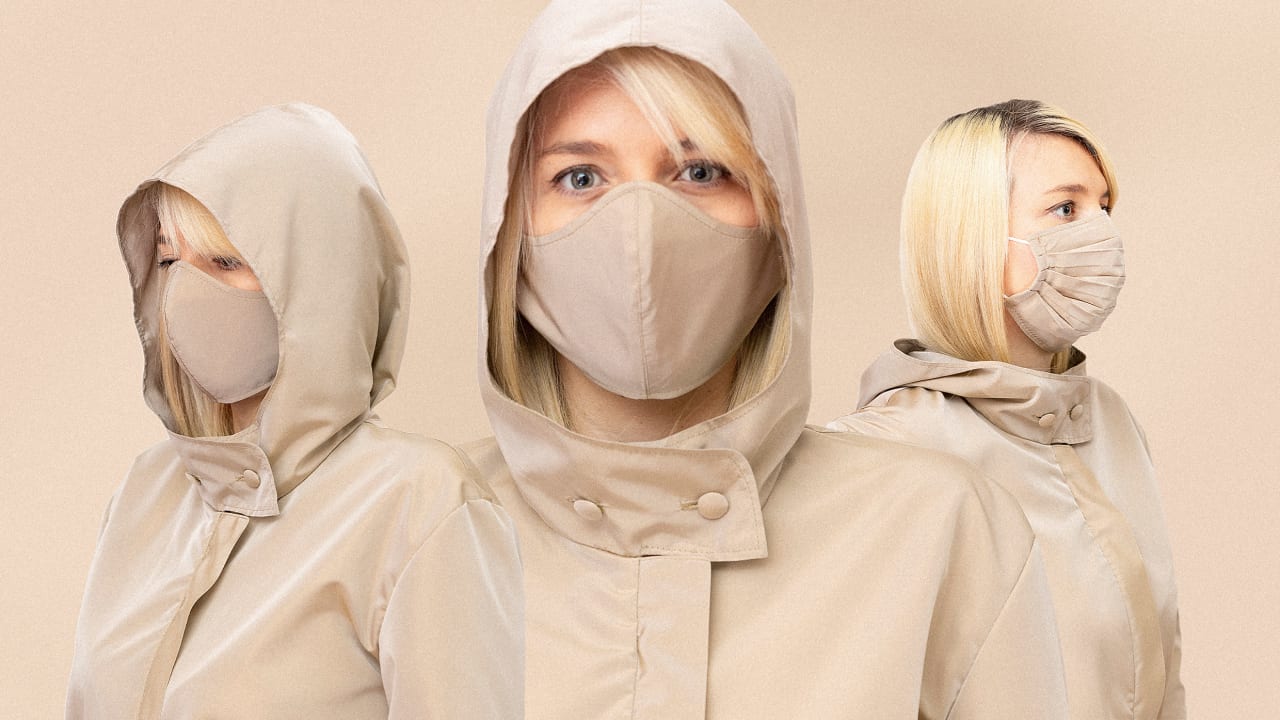 This 'travel jumpsuit' was designed for flying in a pandemic