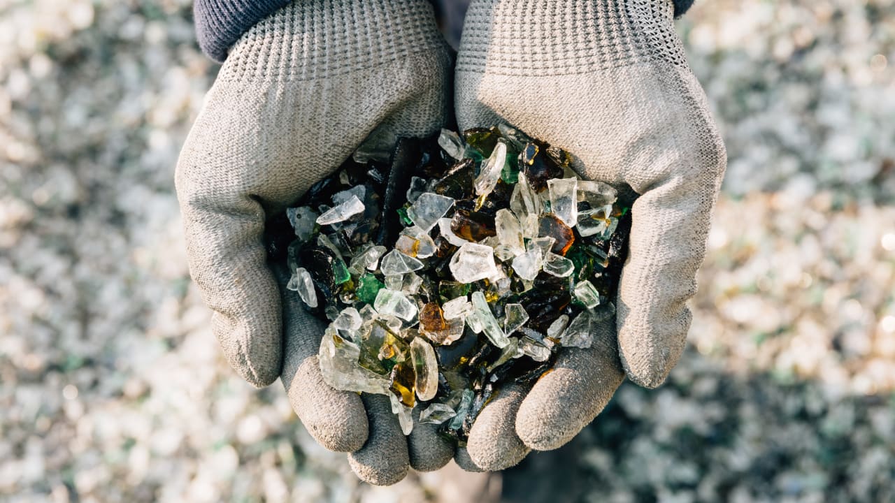 Glass recycling is slowing down, meaning less glass for vaccine vials