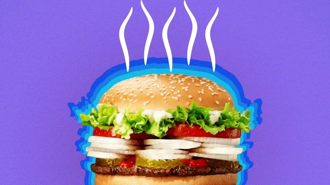 Burger King uses extra onions to social distance The Whopper