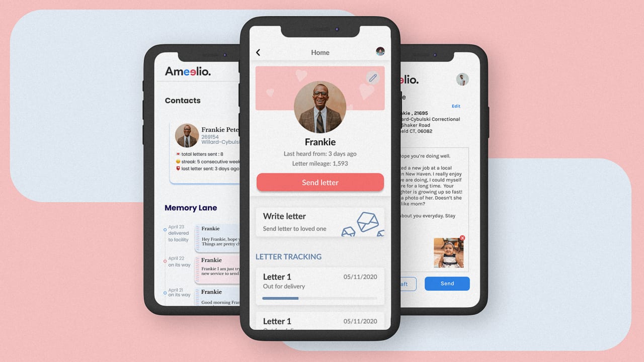 Ameelio lets you easily send a letter to someone in prison
