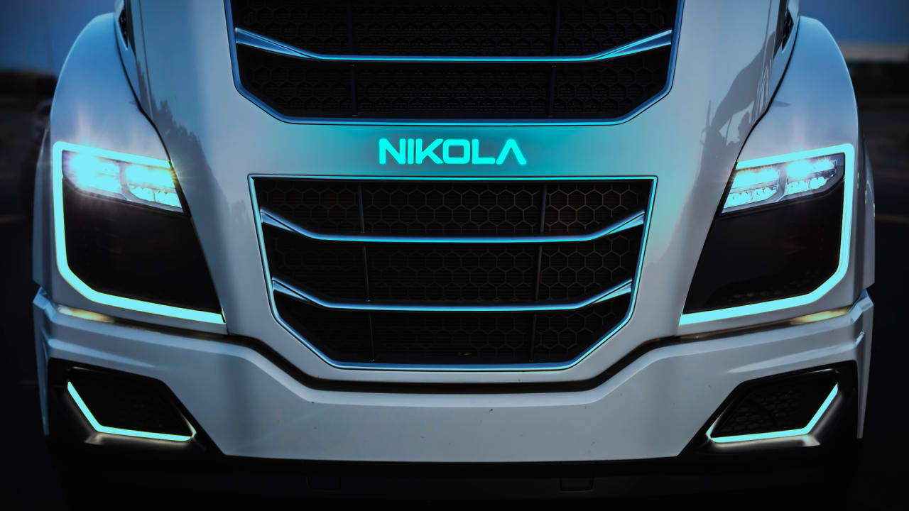 Nikola electric garbage shop trucks