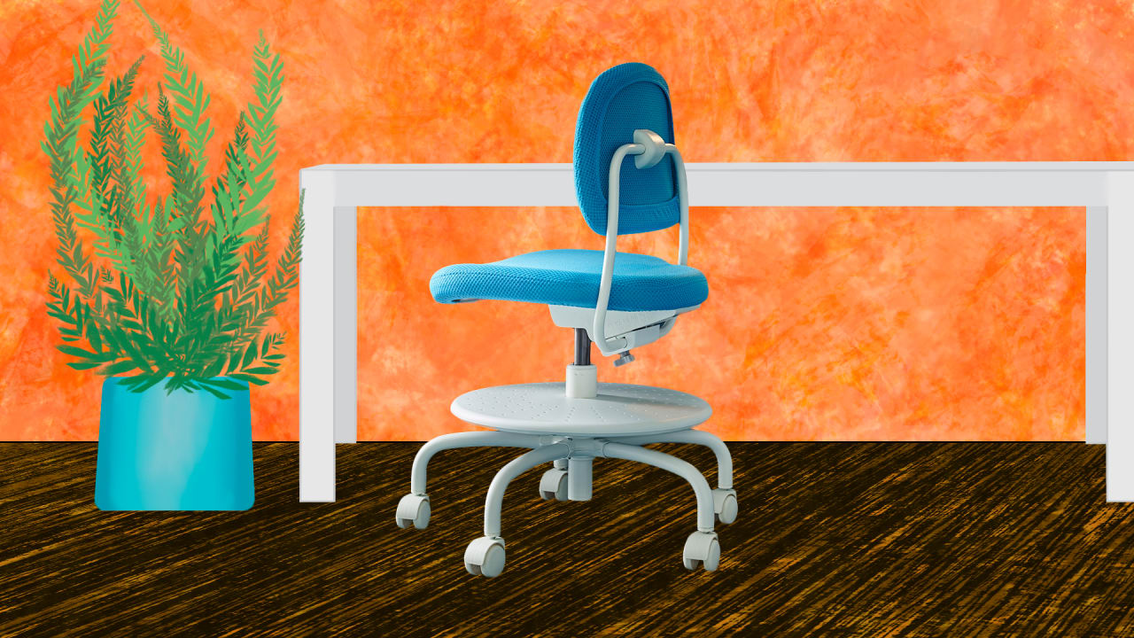 vimund children's desk chair