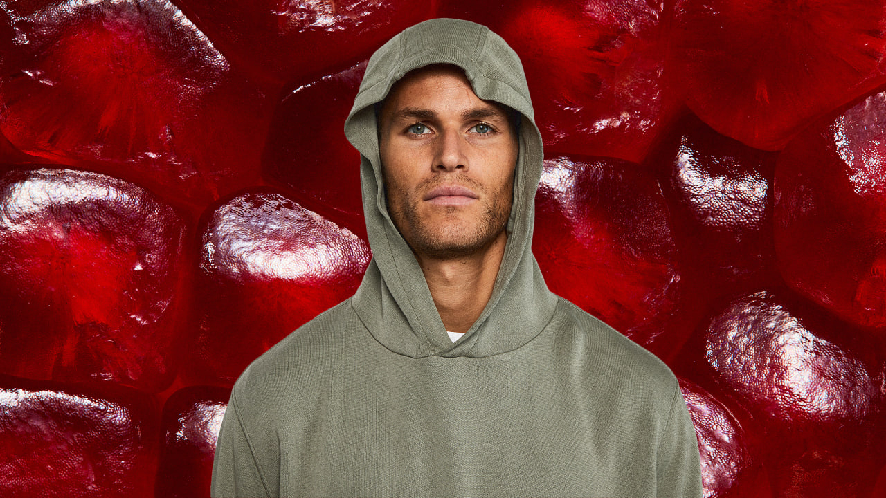 Vollebak’s new hoodie is made from pomegranate peels and completely bi