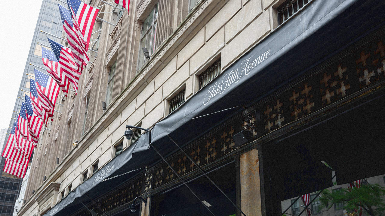 Saks Fifth Avenue's Lackluster Reopening Points to Signs of Struggle