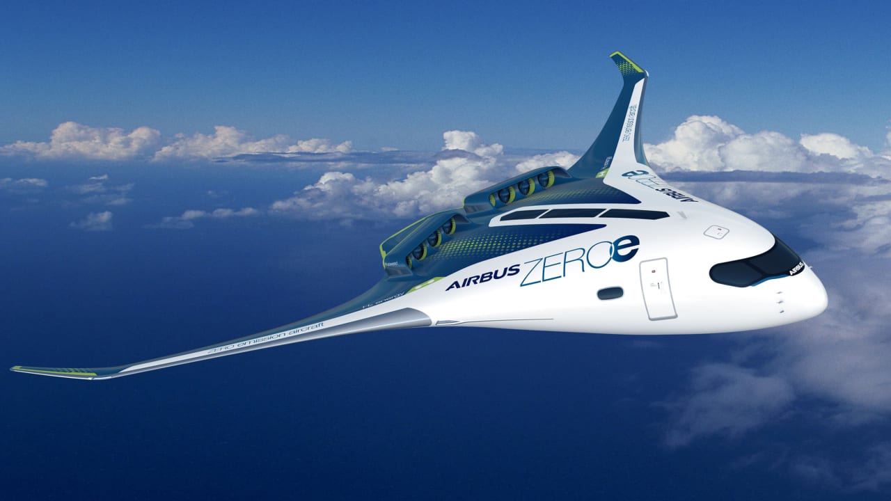 Airplanes are bad for the environment. Could Airbus's zero emission pl
