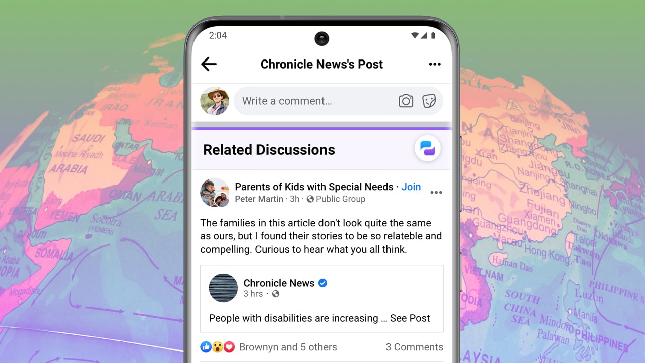 why i can t find facebook group
