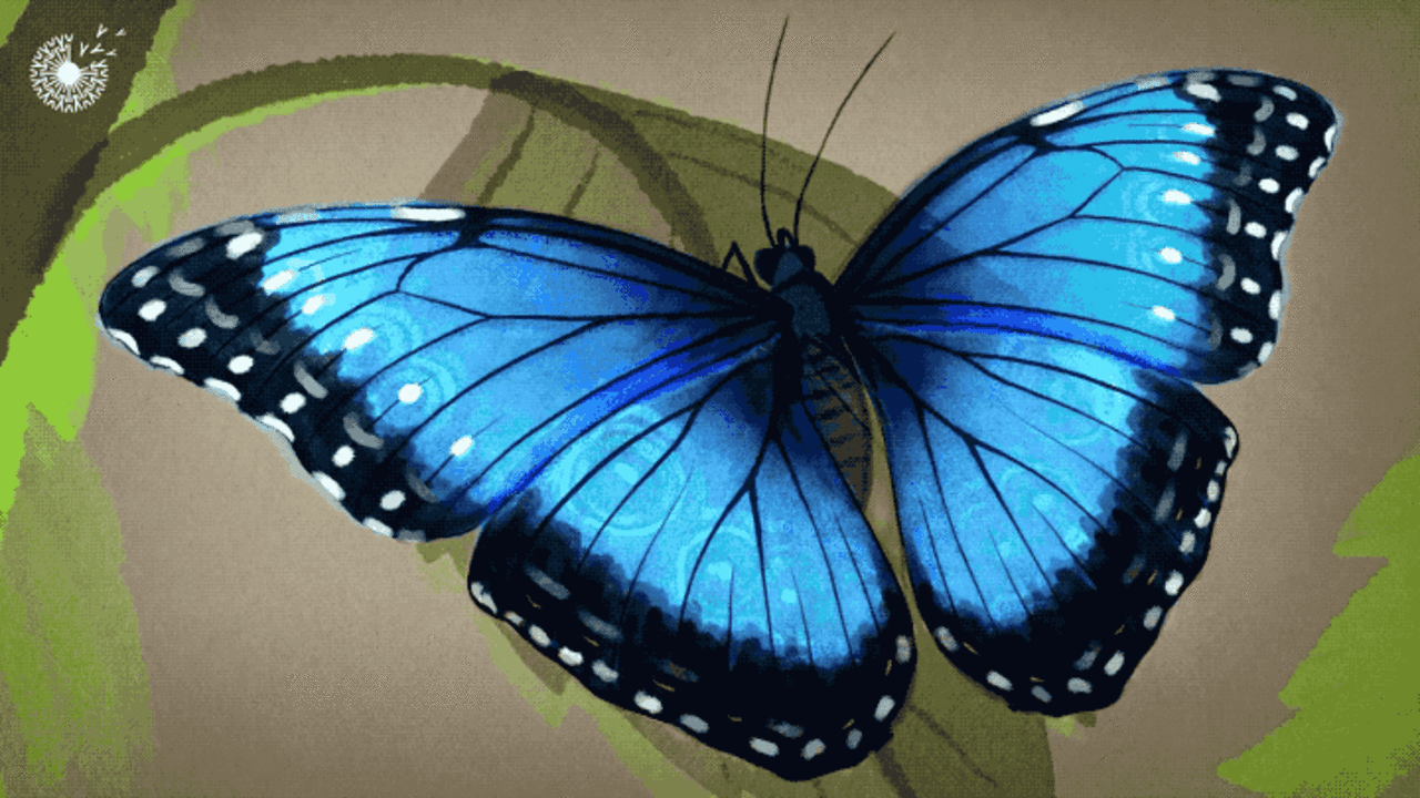 This biomimicry paint inspired by butterflies uses structural color to