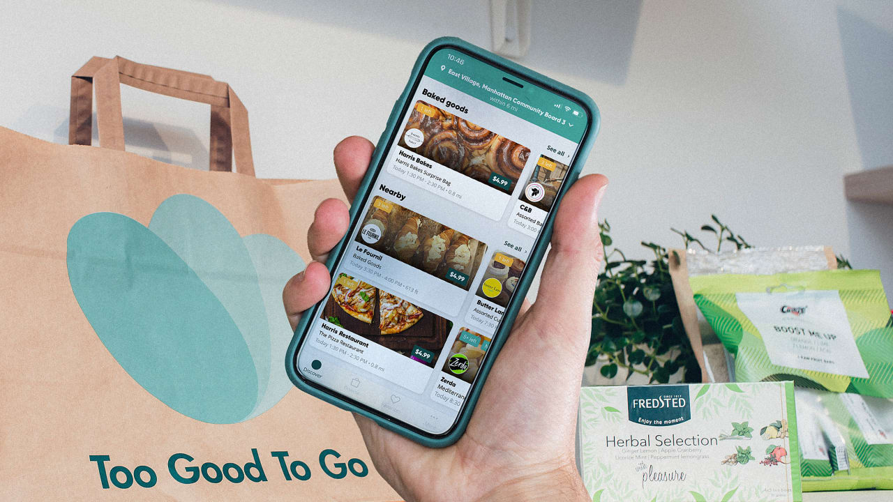 Too Good To Go lets New Yorkers buy restaurants' extra food