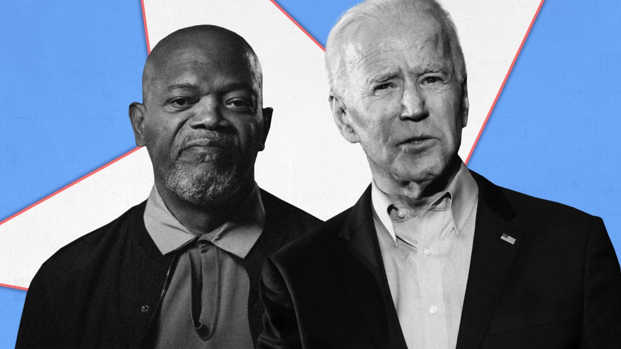 Biden taps Samuel L Jackson for new ad "Vote, dammit, vote!"