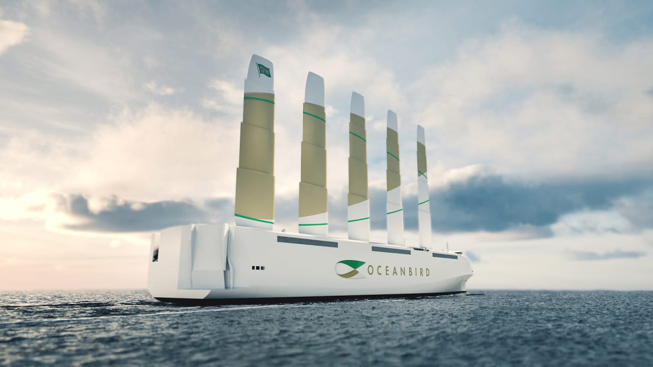 This cargo ship cuts emissions 90% using an old-fashioned trick: Sails