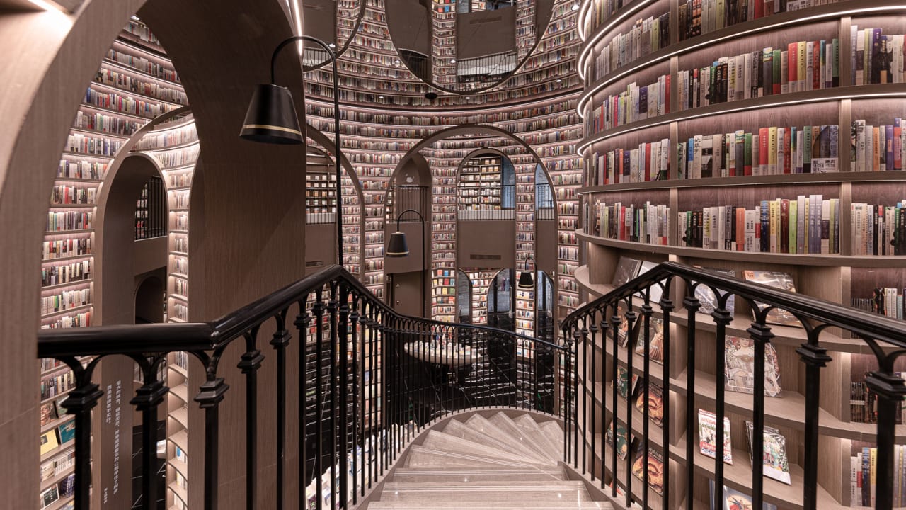 See inside one of the world's most beautiful bookstores