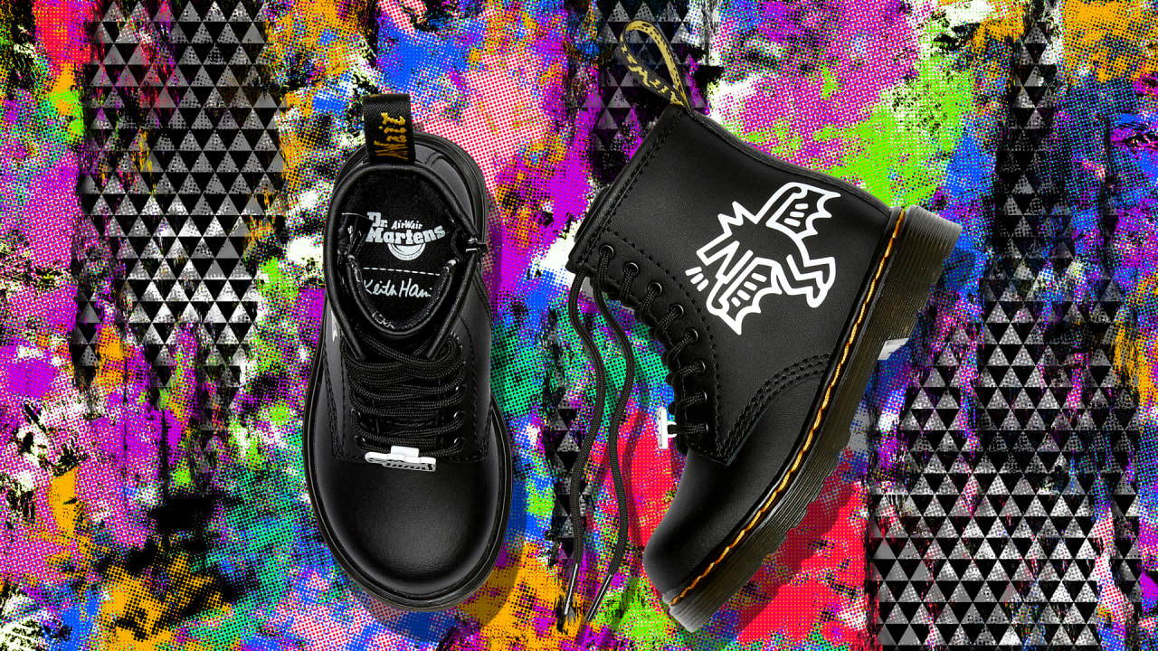 These Dr. Martens x Keith Haring boots will add a pop of playful punk