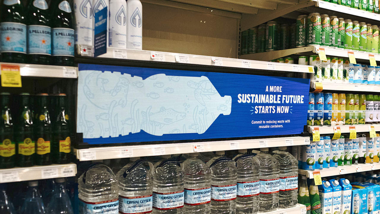 Why this grocery chain is ditching singleuse bottled water