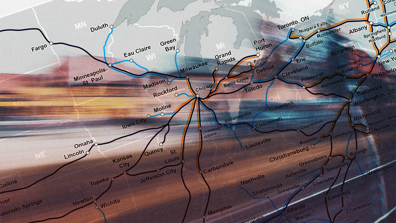 Amtrak vision 2035 map imagines more rail service in future