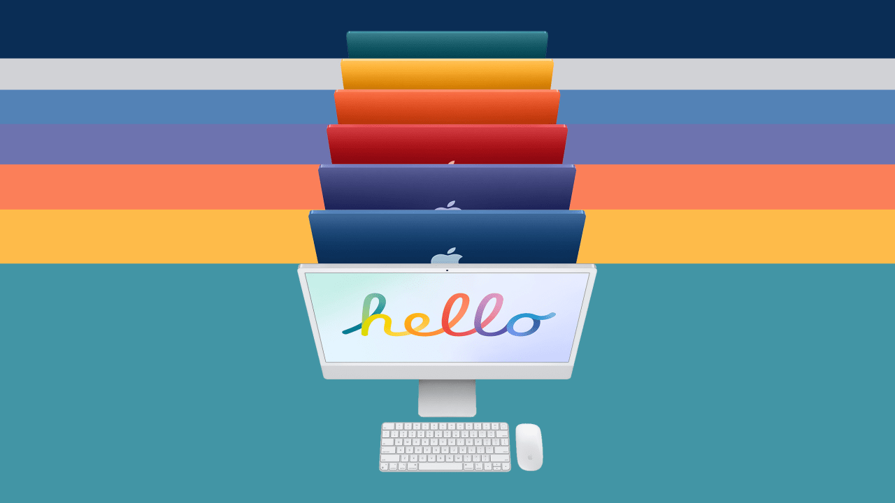 Apple iMac embraces delicious new colors