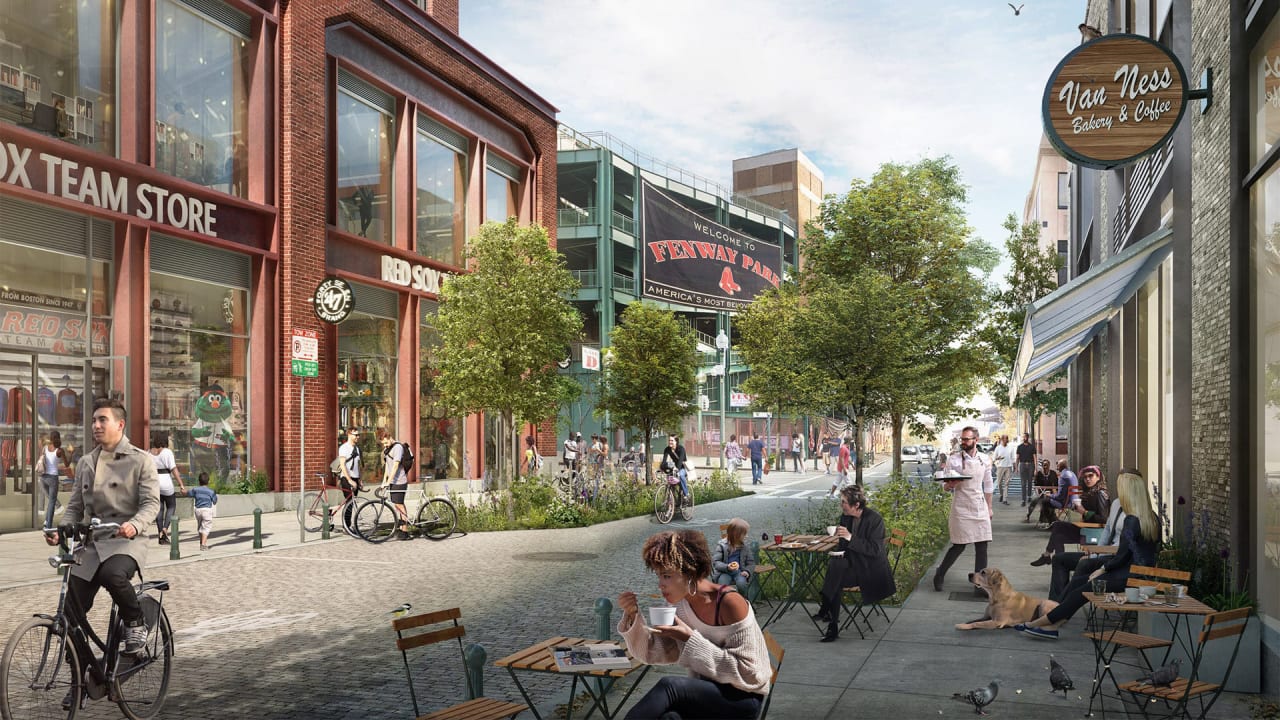 Boston's Fenway Park parking lots to get big makeover