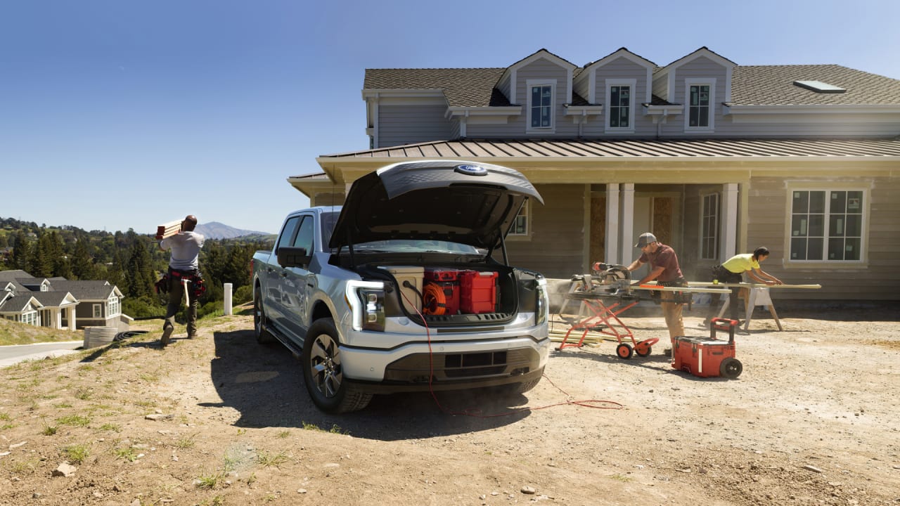 Ford's all-electric F-150 is designed to convince truck drivers they n