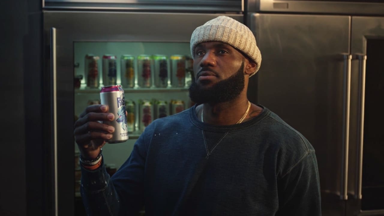 mountain dew rise lebron commercial