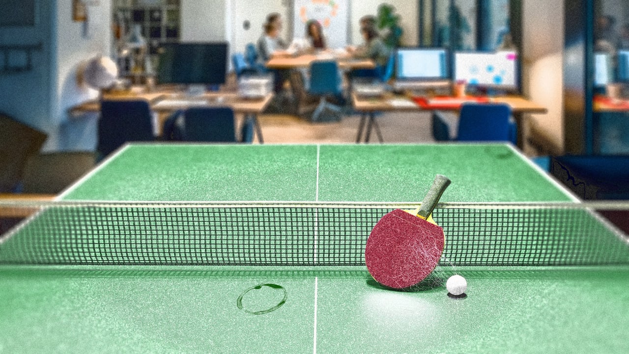 RIP ping-pong. era of wacky office perks dead