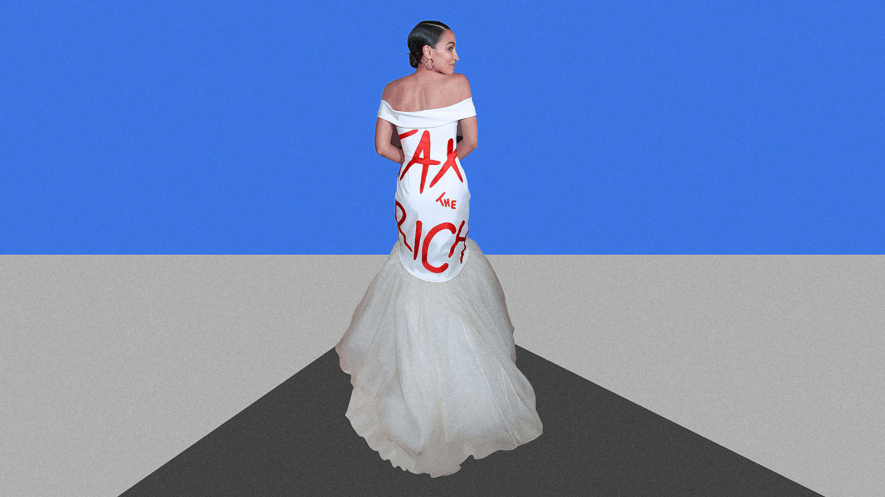Meet the visionary designer behind AOC&#39;s Tax the Rich dress