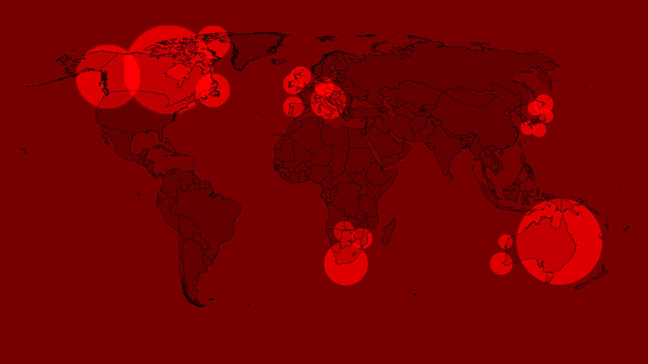 Omicron map shows which countries have the new variant