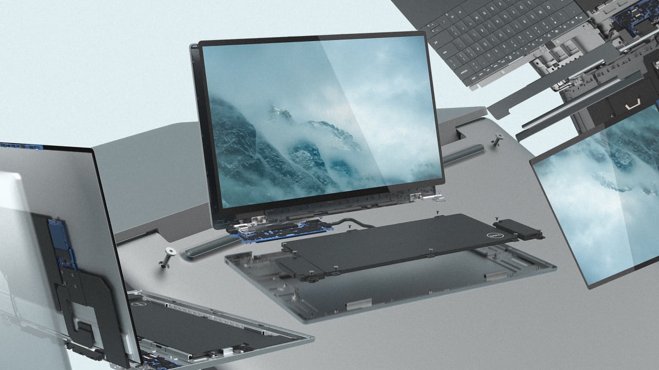 Dell’s new prototype laptop shows how easy it could be to repair and r