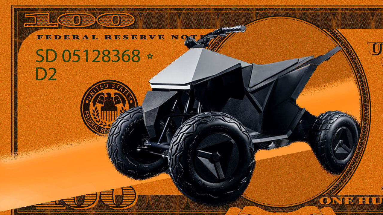 Elon musk shop four wheeler