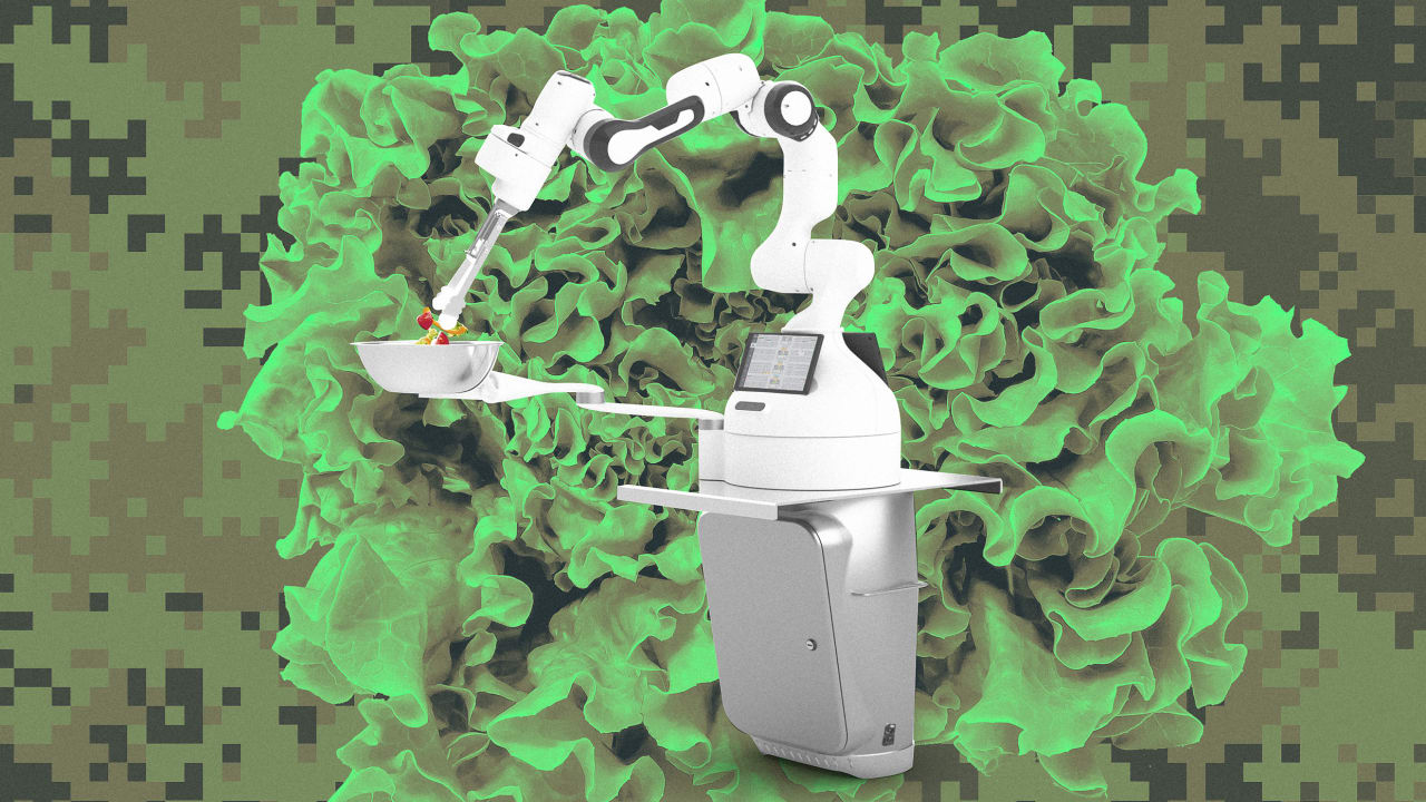 The military’s newest robot technological innovation desires to make your salad