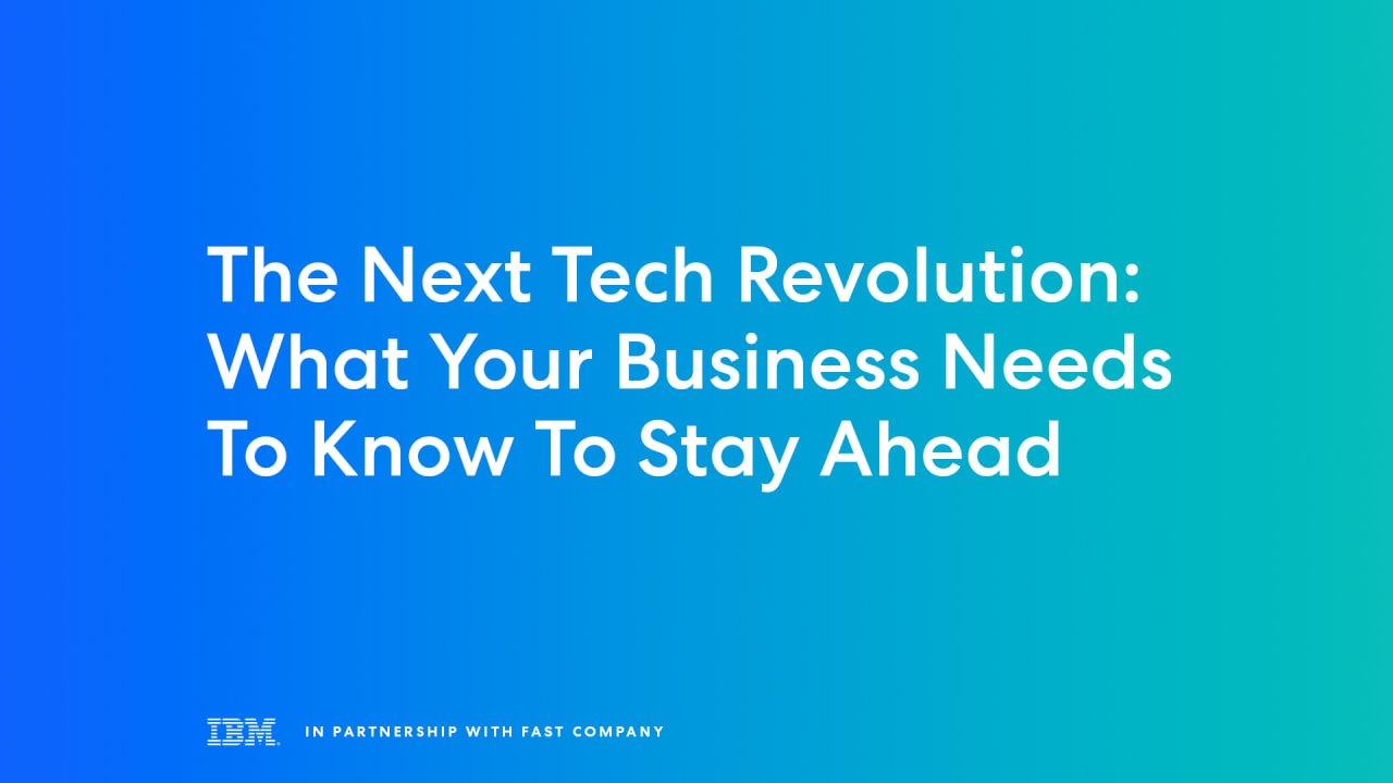 The next tech revolution What your business needs to know to stay ahe