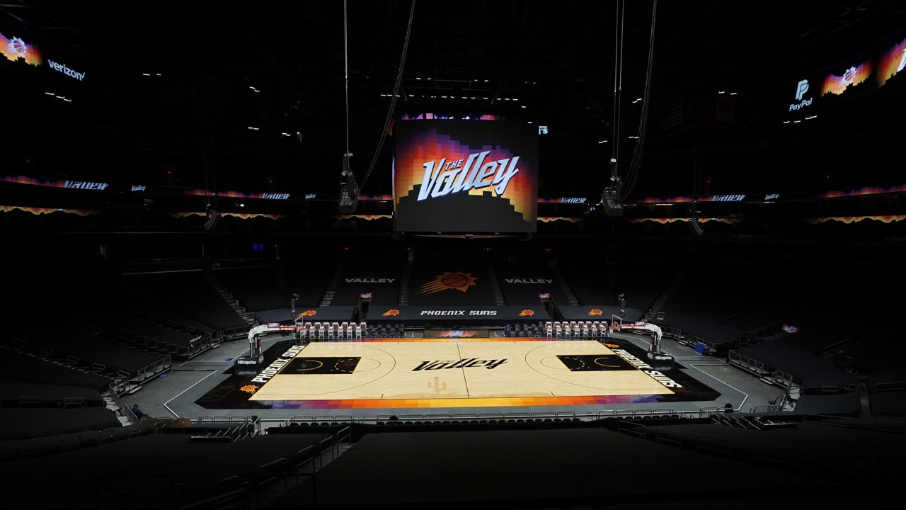 PHOENIX SUNS CUSTOM COURT TUTORIAL! THE VALLEY NEW CITY EDITION