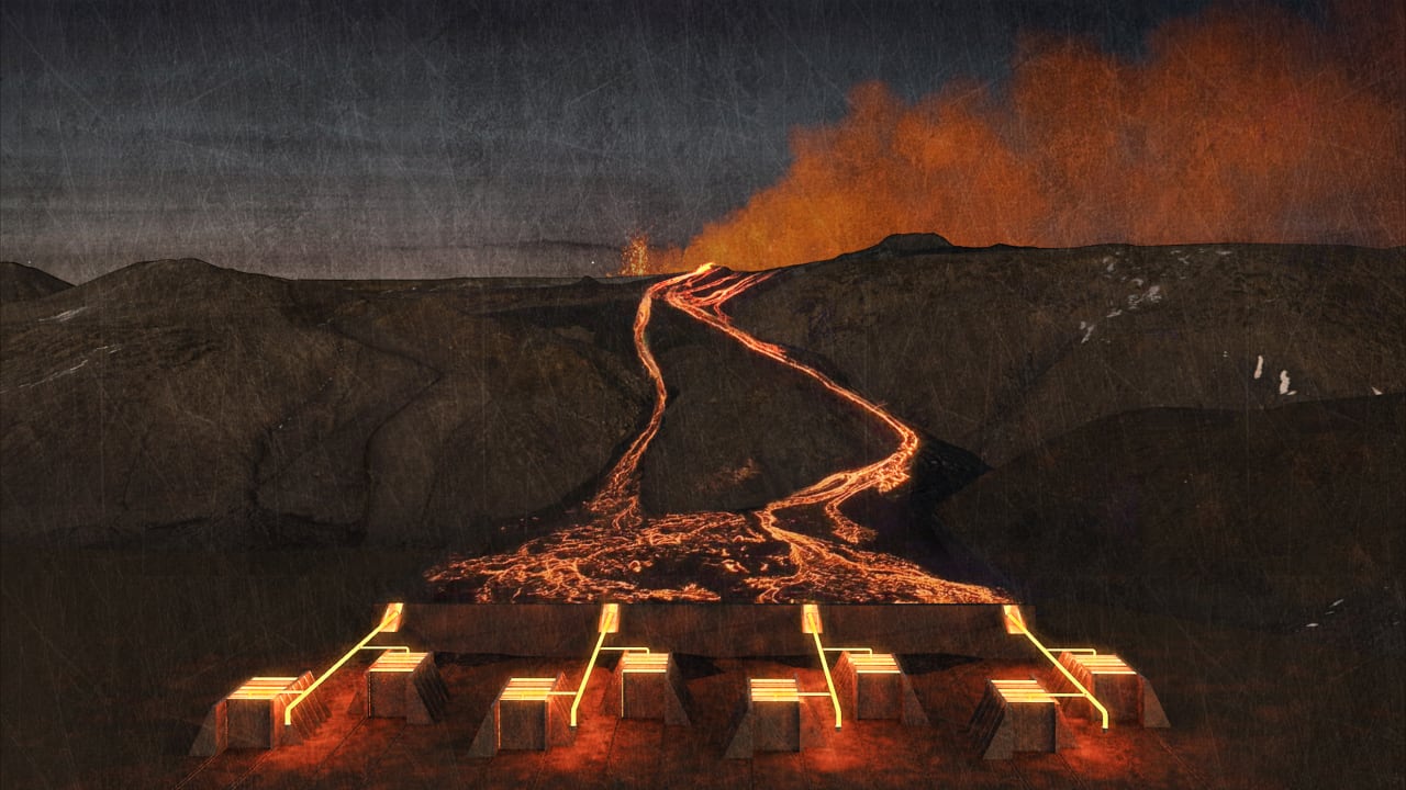 This architect wants to turn lava from Icelandic volcanoes into lava